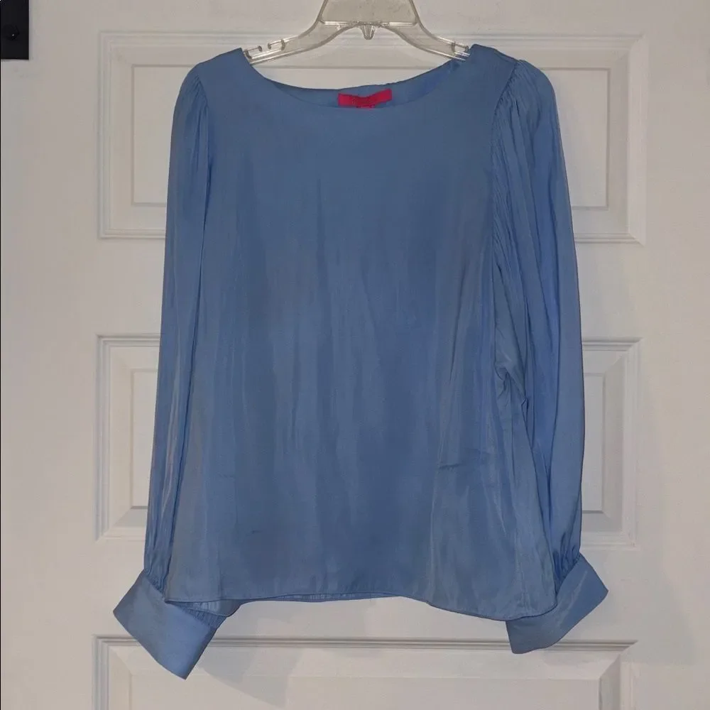 Lilly Pulitzer Maisel Top in light blue periwinkle